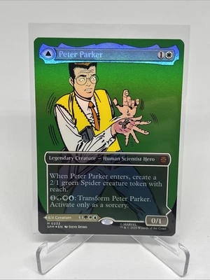 Peter Parker (0232) (Borderless) Marvel's Spider-Man Foil - Image 1 of 2