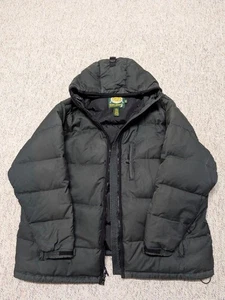 vintage CABELAS premier northern GOOSE DOWN parka coat 3XLT green PUFFER jacket - Picture 1 of 8