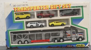 PLAYART #7516 - 5 CAR & TRANSPORTER SET - CITROEN, LOTUS ETC *ULTRA RARE* MIB🔥 - Picture 1 of 1
