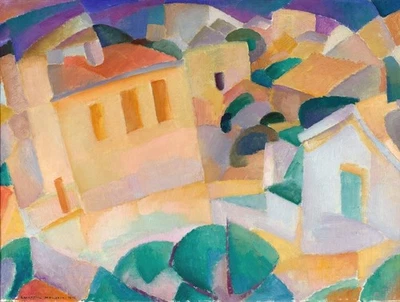 Terreno Mallorca : 1914 : Leo Gestel : Archival Art Print - Image 1 of 2