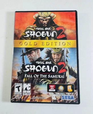 Total War Shogun 2 Gold Edition (Windows PC DVD, 2013) Complete 2 Disc ML408 - Image 1 of 3