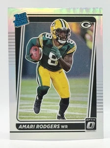 2021 Donruss Optic Holo #261 Amari Rodgers RC Green Bay Packers - Picture 1 of 2