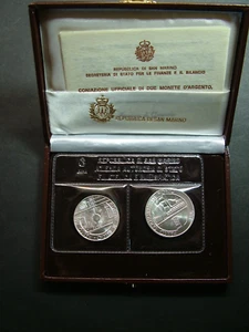 World Cup Mexico 1986 San Marino Box Coa Complete Set - Picture 1 of 8