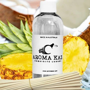 Coconut Pineapple Diffuser Fragrance Oil Refill Air Freshener & Reeds - Picture 1 of 10