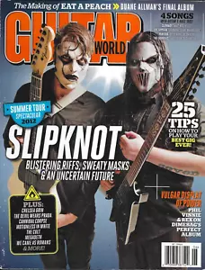 Guitar World Magazine Slipknot Allman Brothers Summer Tours Chelsea Grin 2012 - Picture 1 of 12