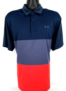 UNDER ARMOUR Loose The Play Off Polo Mens Short Sleeve Golf Shirt Tag Size XL - Picture 1 of 5