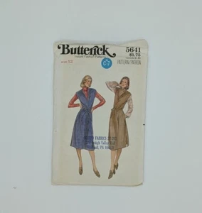 Patrón de saltador Butterick # 5641, talla 12 Miss, busto 34" - sin cortar - Imagen 1 de 1