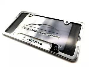 Chrome license plate frame - Acura - Picture 1 of 4