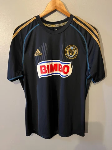 Philadelphia Union Soccer Jersey Adidas Mens L Cover