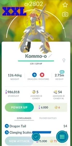 Kommo-o XXL 2.60 - 2.80 m | For exhibitions | Pokemon Trade Go✨ - Picture 1 of 2