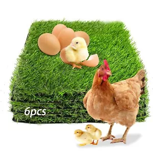 Washable Chicken Nesting Box Pads,6 PCS Reusable Nest Boxes Pad Chickens Coop... - Picture 1 of 7