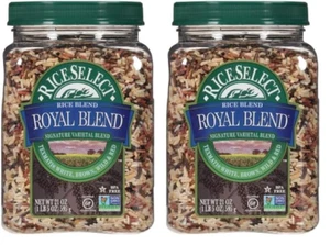 Royal Blend Texmati White, Brown, Wild, and Red Rice, 21 Ounce, Pack of 2 - Picture 1 of 12