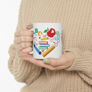 Taza de café para maestros regalos para maestros educadores en el hogar regalos únicos para maestros de clase - Imagen 1 de 10