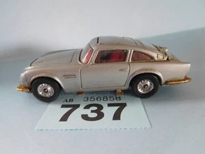 Vintage Corgi UK Made James Bond 007 Aston Martin DB 5 (737) - Picture 1 of 9