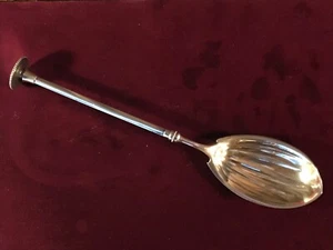 Gorham Coin Silver Seal Topped Old English Serving Spoon c.1860 - Picture 1 of 6