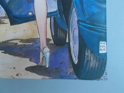 Milo Manara ( Print ) " The Truck "  - Photo 1/2