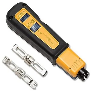 Fluke Networks 10061120 D914S Impact Punch Down Tool with EverSharp 110 & 66 ... - Picture 1 of 5