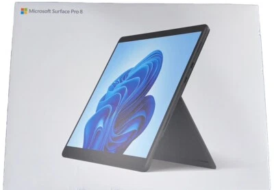 Microsoft Surface Pro 8 13” Touch 512GB SSD Intel Core i5 11th Gen 8GB Laptop - Image 1 of 4