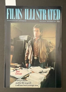 Films Illustrated Magazine Robert DeNiro Cover Taxi Driver Omen September 1976 - Picture 1 of 2