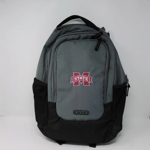 Mississippi State Bulldogs Ogio Grey Black Evader Laptop Bag Backpack Cover