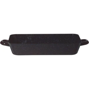 Riess Bratpfanne Bratreine Raine Bratraine Bräter Emaille Pfanne 29/18cm Schwarz - Bild 1 von 8