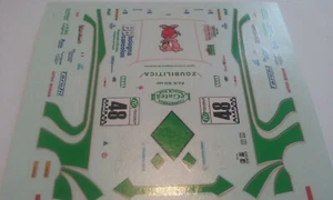 decals decalcomanie deco fiat uno 70 sx raab 2002 1/43 - Imagen 1 de 1