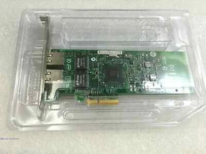 Dell G174P 01P8D1 Intel E1G42ET 82576GB Gigabit Dual Port RJ-45 Server Adapter - Picture 1 of 3