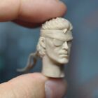 1/12 Old Snake Head Sculpt Metal Gear Solid Boss Head Fit SHF 6'' Action Figure