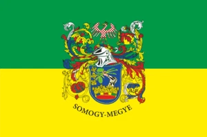 Aufkleber Komitat Somogy (Ungarn) Flagge Fahne 12 x 8 cm Autoaufkleber Sticker - Bild 1 von 1