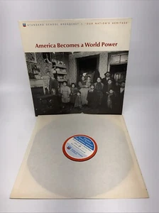 America Becomes A World Power 1970 Chevron Standard School Broadcast Vinyl - Imagen 1 de 11