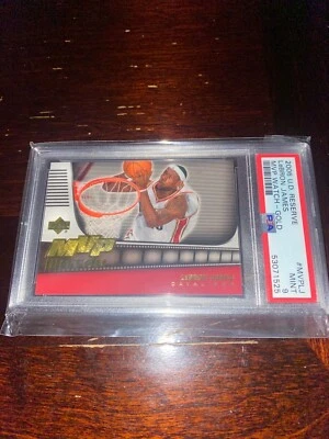 2006 Upper Deck Reserve Lebron James MVP Watch-Gold #MVPLJ PSA 9/POP 7! - Image 1 of 2