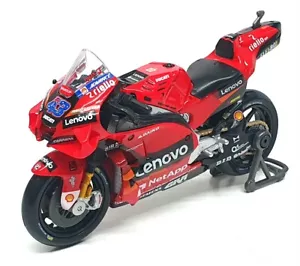 Maisto 1/18 Scale 36391 - Ducati Desmosedici Motorcycle GP 2022 - #43 J. Miller - Picture 1 of 5