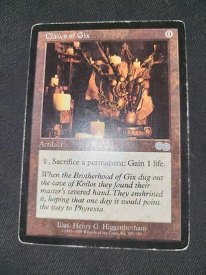 Claws of Gix Urza's Saga MTG MP/HP  - Image 1 of 3