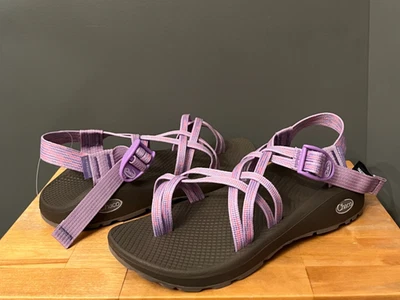 Босоножки спортивные облачные Chaco Pep фиолетово-розовые ZX/2 США женские 7, 9, 10 новые без коробки - Изображение 1 из 4