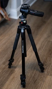 Manfrotto 190xPROB 3 leg tripod w/ 322RC2 head adapter - Picture 1 of 3