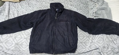 Roundtree & Yorke Men's Black Suede Coat Large - Image 1 of 4