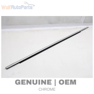 2017-2024 AUDI A4 QUATTRO - Front Right Exterior DOOR Window SLOT / TRIM - Image 1 of 4