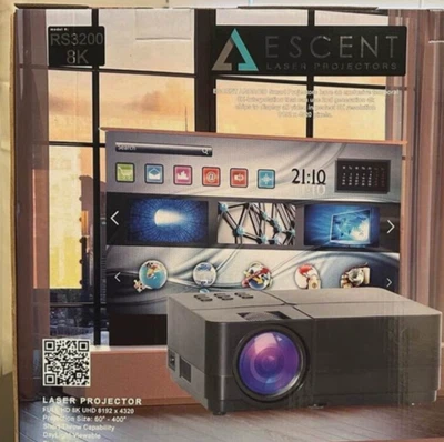 Escent - RS 3200 - Proyector láser 8K de corto alcance Foto 1 de 2