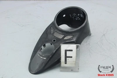 Harley Softail Cross Bones 2008 tanque de combustible gasolina consola cubierta negro brillante #3905 Foto 1 de 4