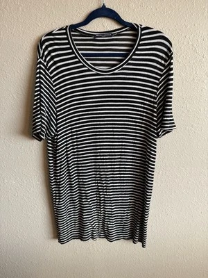 Brandy Melville Women’s Striped Black And White Dress One Size - Image 1 of 3