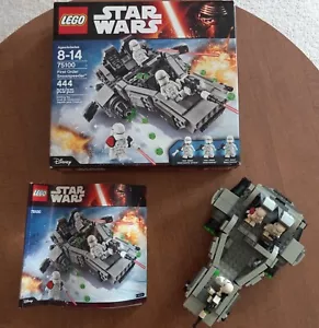 LEGO Star Wars: First Order Snowspeeder (75100) with box and mini figures - Picture 1 of 3