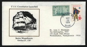 EE. UU. Constitution Launching Boston MA con Insert Monarch **CUALQUIER 5 = ENVÍO GRATUITO** - Imagen 1 de 2