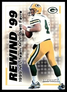 2000 Impact Rewind '99 Brett Favre G15 Green Bay Packers #12 RN - Picture 1 of 2
