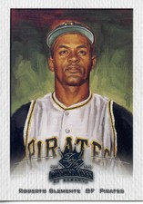 2002 Donruss Diamond Kings Sample Gold #122 Roberto Clemente