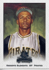 2002 Donruss Diamond Kings Sample Gold #122 Roberto Clemente