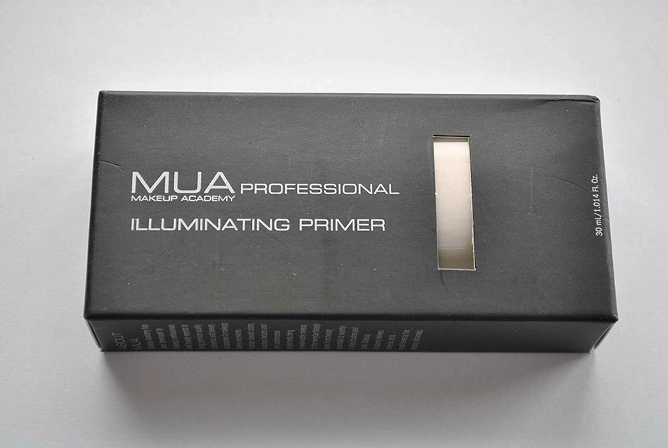 MUA Makeup Academy Illuminating Primer 1.014oz 30ml Professional