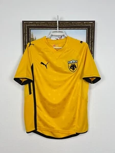 Camiseta de fútbol local AEK Athens 2010 camiseta de fútbol Puma para hombre camiseta amarilla talla M - Imagen 1 de 15