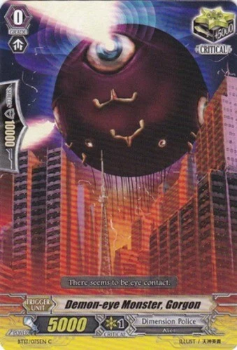 4 x Demon-eye Monster, Gorgon - BT13/075EN - C Near Mint / Mint, English - Image 1 of 1