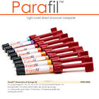 Parafil Light Cured Zirconium Composite 8 Syringe KIT A1,A2,A3,A3.5,B3,C2,D3,UD