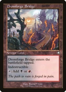 MTG DROSSFORGE BRIDGE EXC - PONTE DI FORGIASCORIE - BRC - MAGIC - Imagen 1 de 1